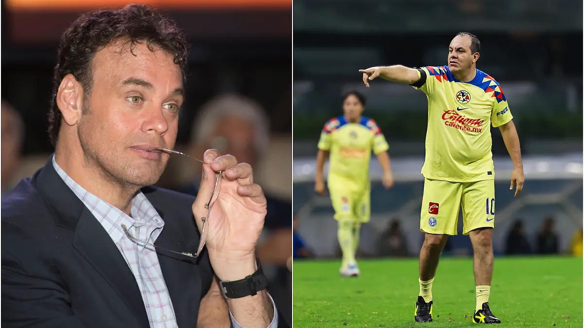 Cuauhtémoc Blanco le pegó a David Faitelson foto  Mexsporrt