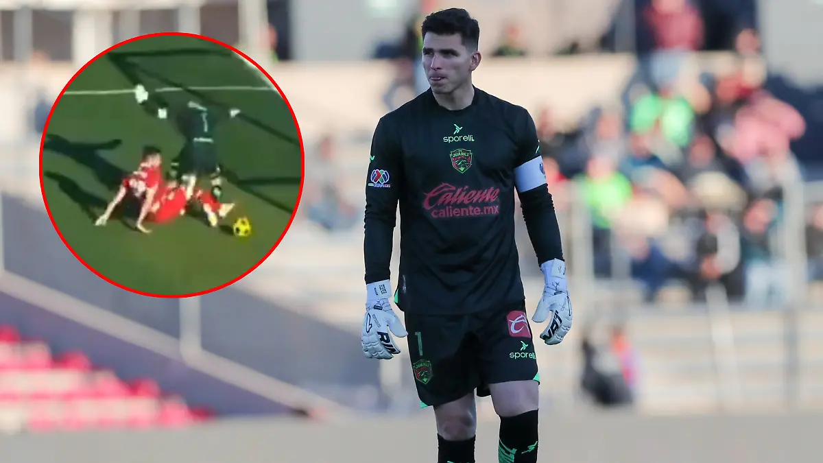 Sebastián Jurado ha cometido varios errores contra Toluca