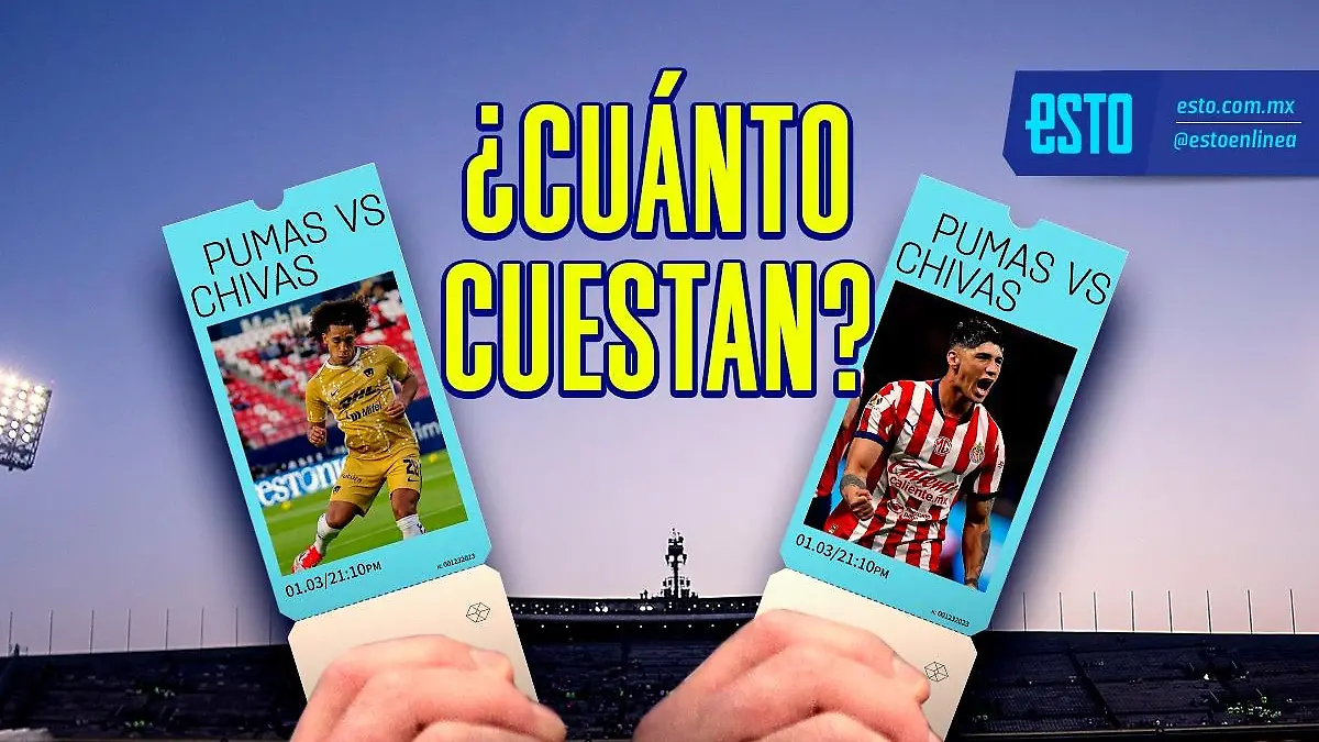 Pumas vs Chivas de la jornada 10 del Clausura 2025