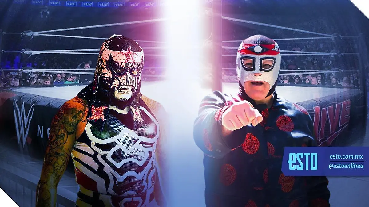 Octagón celebra que Penta abra las puertas a otros mexicanos en la WWE / Arte: Abril Hernández