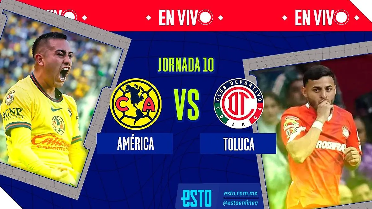 América vs Toluca en vivo