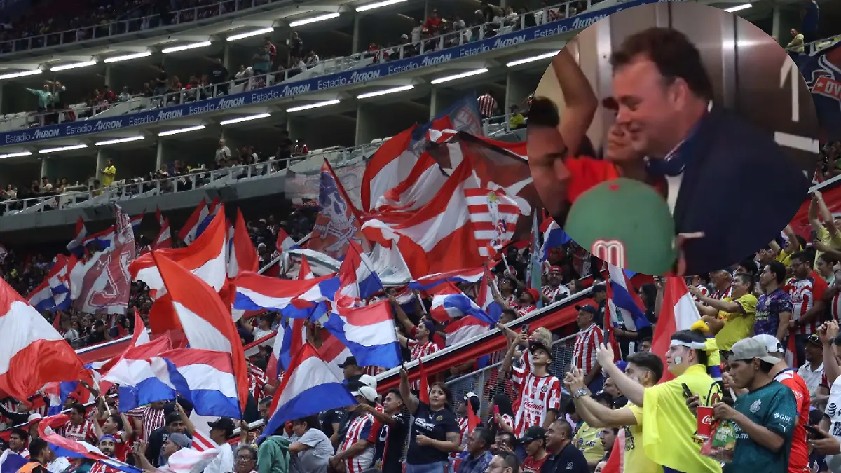 David Faitelson fue agredido en el Estadio Akron / Foto: David Tamayo