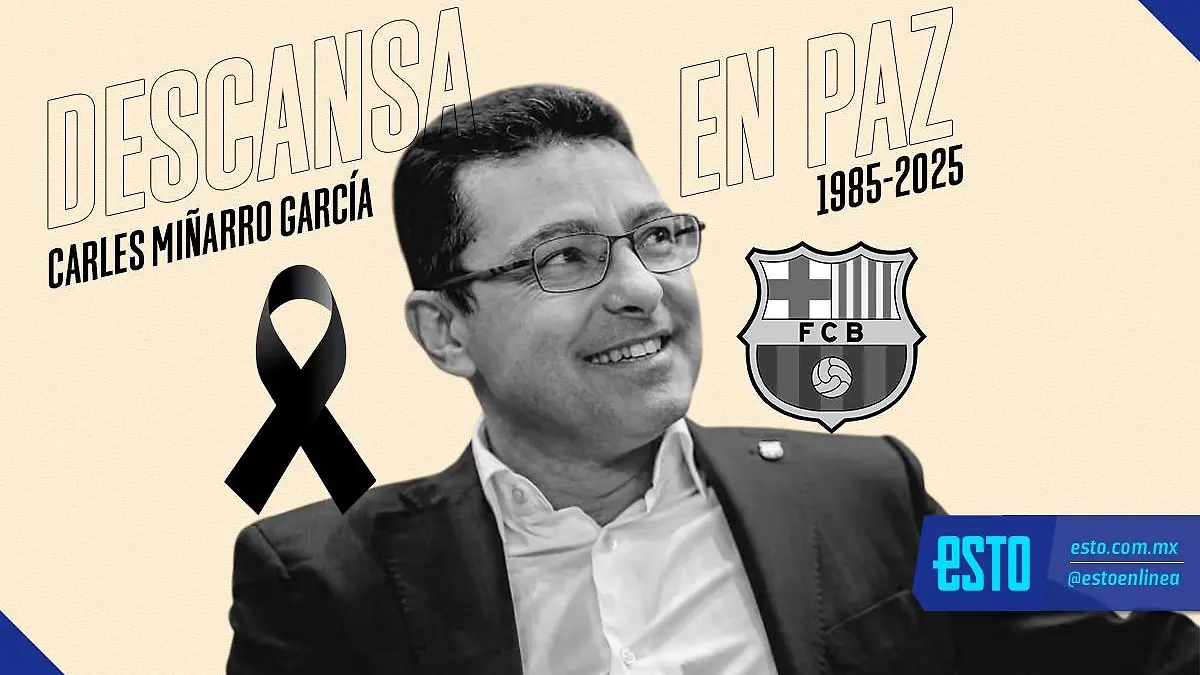 Carles Miñarro García, médico del Barcelona muere.