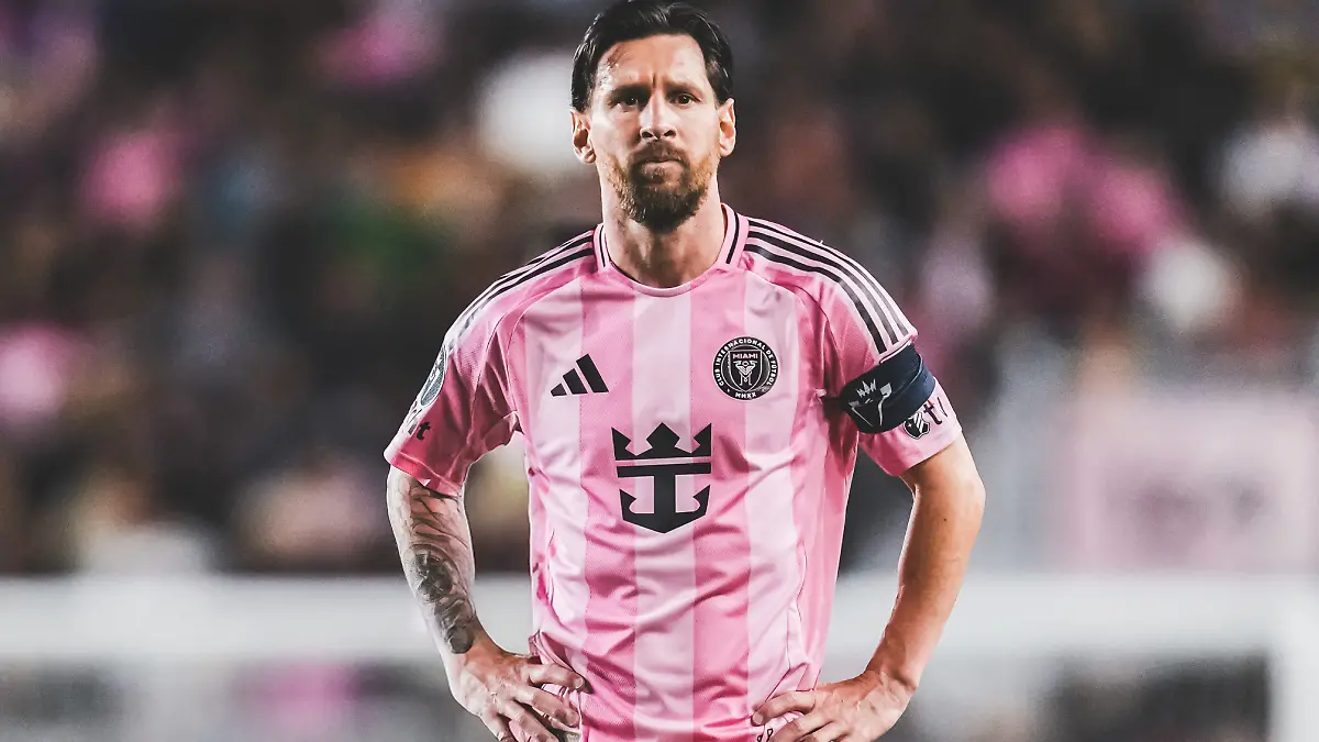 Lionel Messi tenía 20 días sin jugar con el Inter Miami