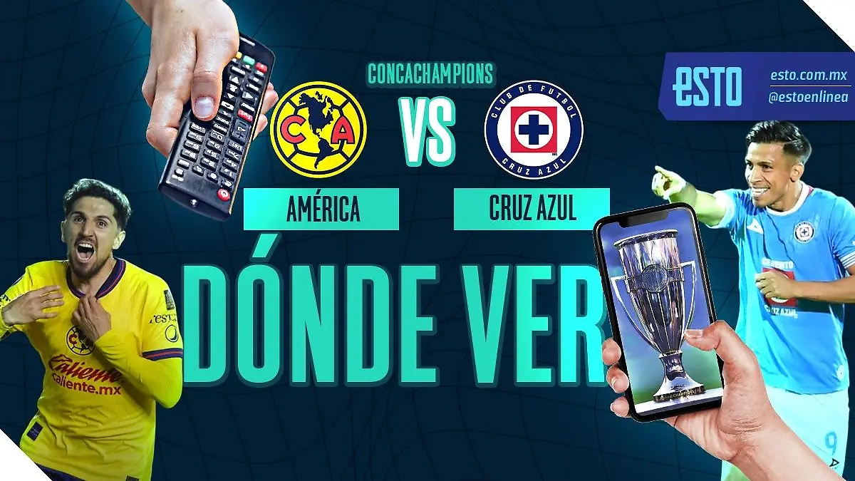 América vs Cruz Azul dónde y cuándo ver