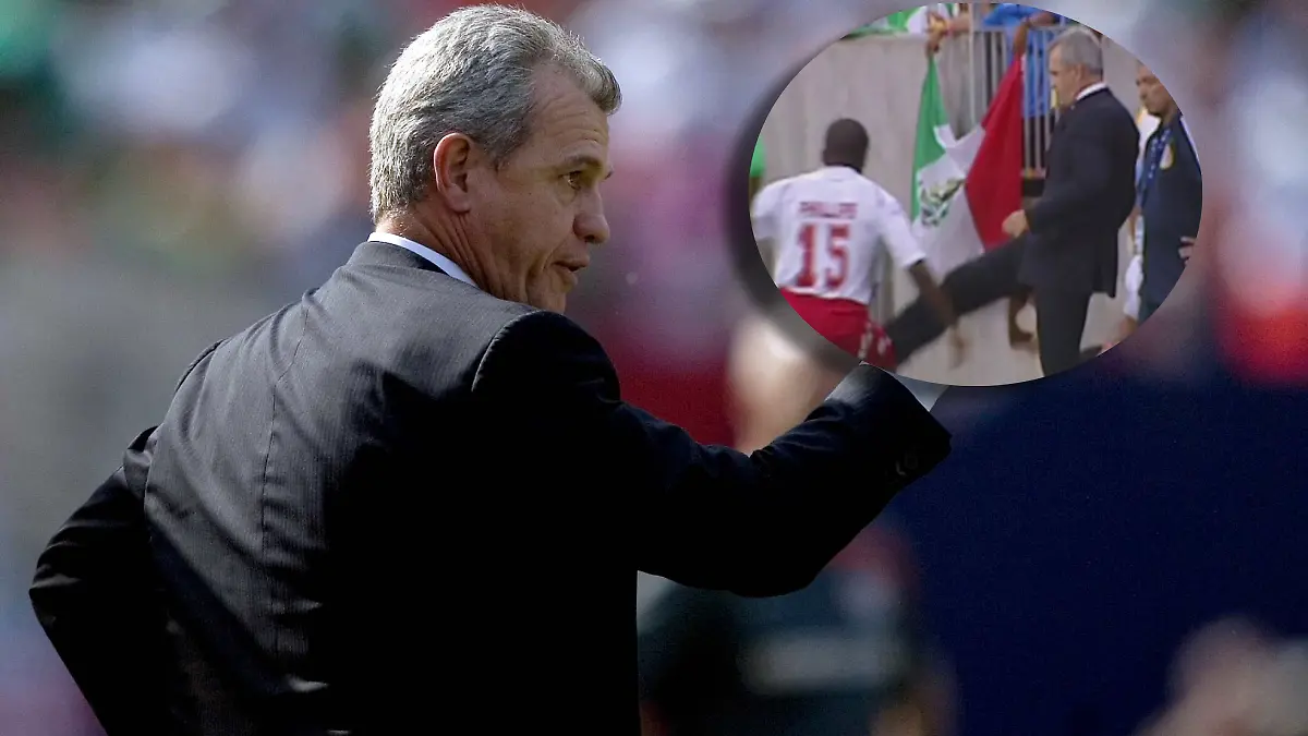 Javier Aguirre pateó a un jugador de Panamá en el 2009 / Foto: Mexsport