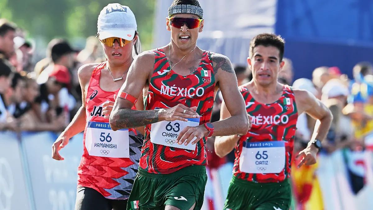 Noel Chama, los marchistas mexicanos que buscan un lugar para el Mundial de Atletismo de Tokio 2025. Foto: Mexsport