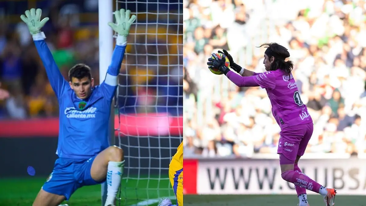 Los arqueros Sebastián Jurado y Carlos Acevedo tiene errores básicos. Foto: Mexsport