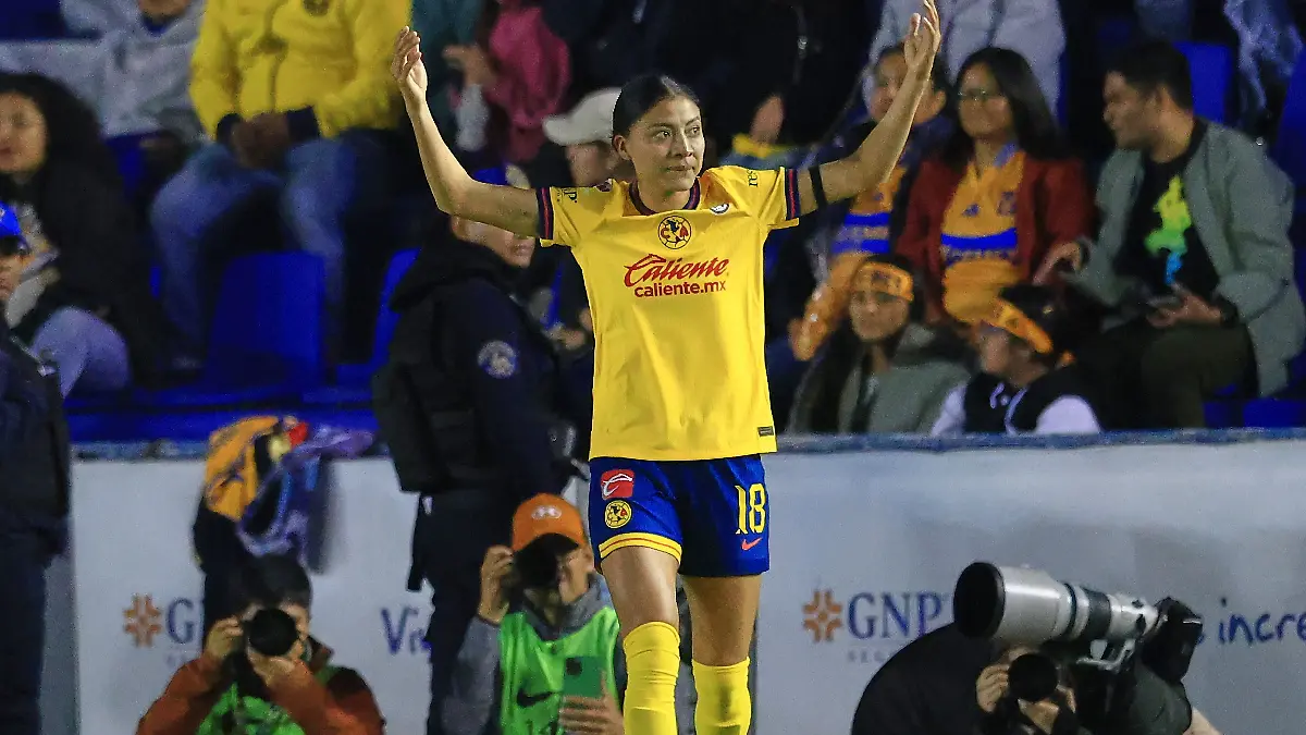 Nancy Antonio metió su primer gol del Clausura 2025 foto  Mexsport