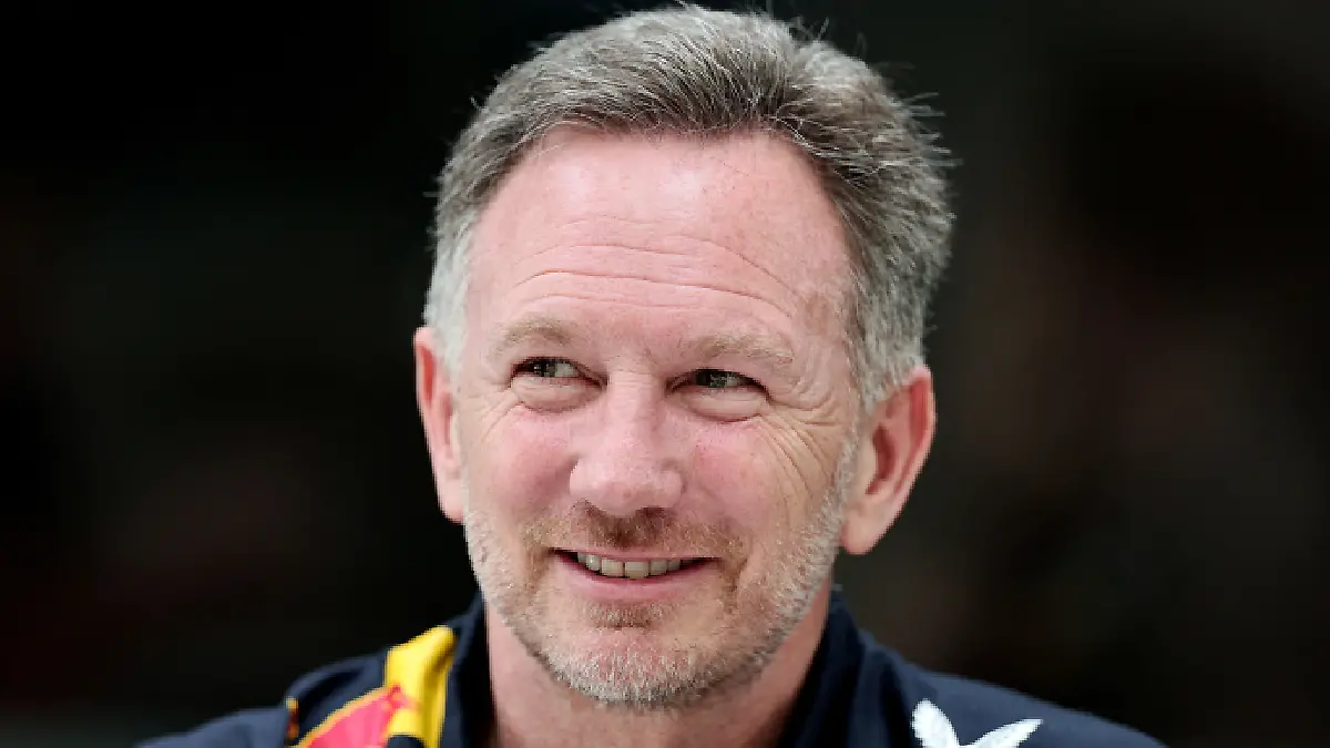 Christian Horner fue interceptado por un reportero foto Reuters