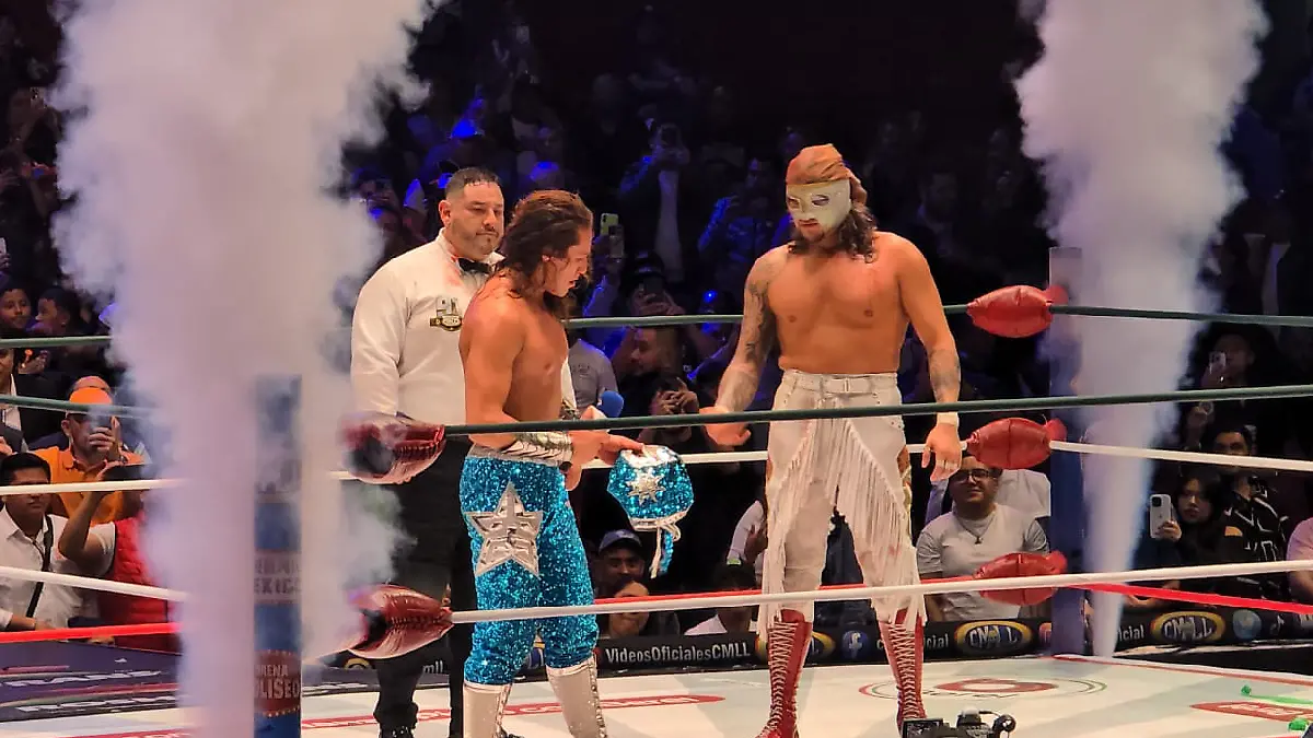 Zandokan Jr ganó una máscara foto Yael Rueda