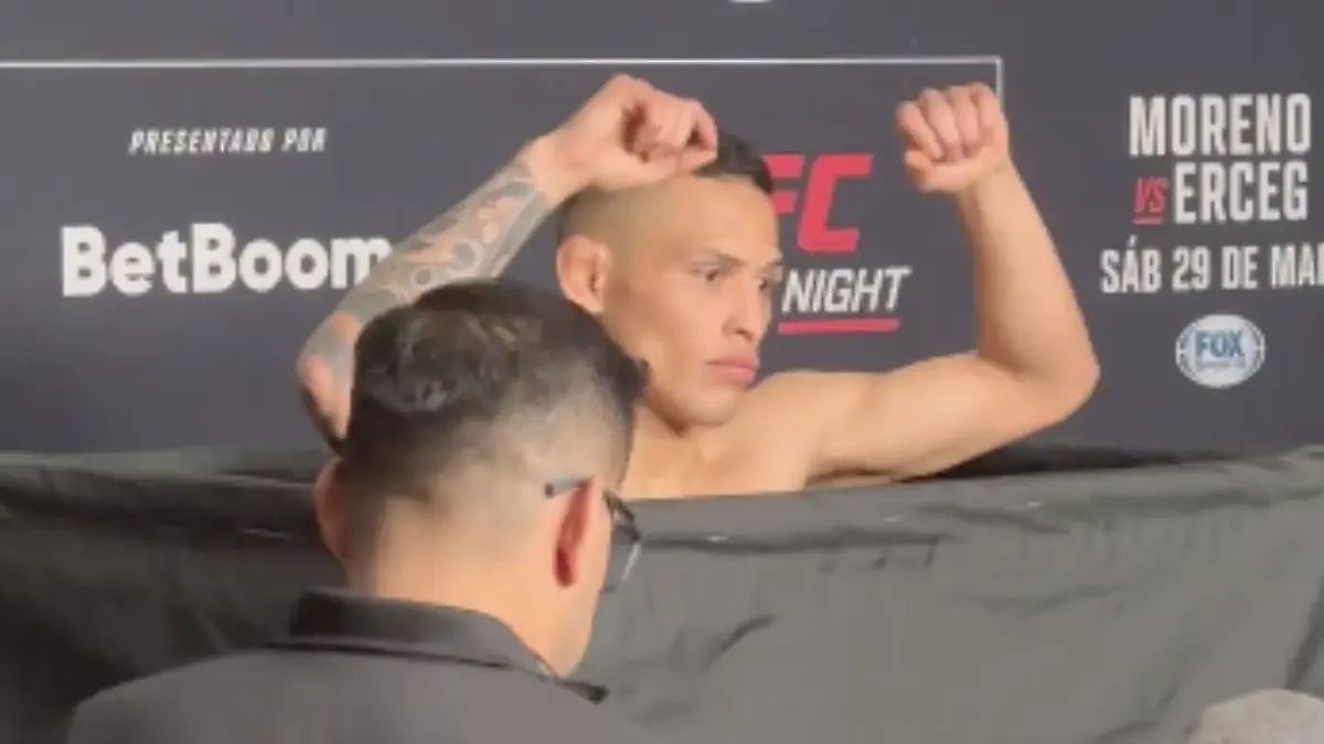 Lazi Boy no cumplió con la báscula para la UFC México