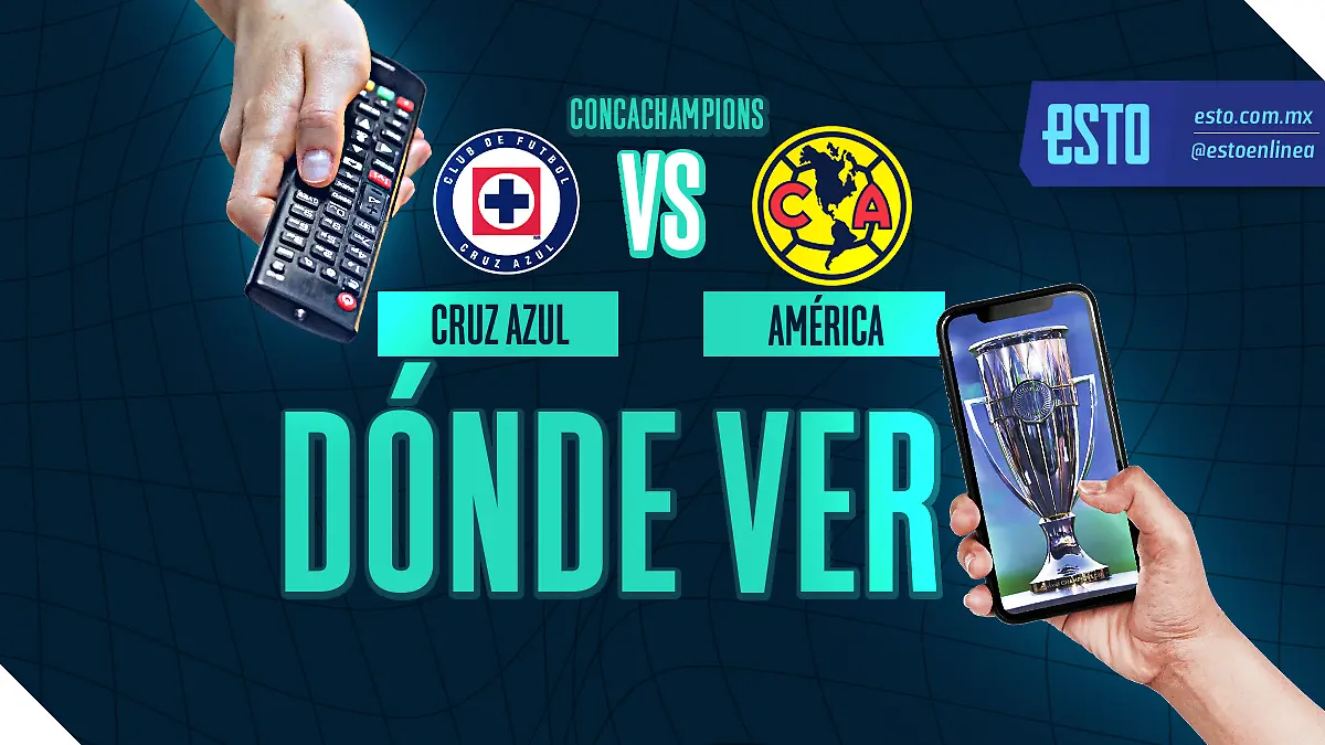 Cruz Azul recibe al América en Concachampions