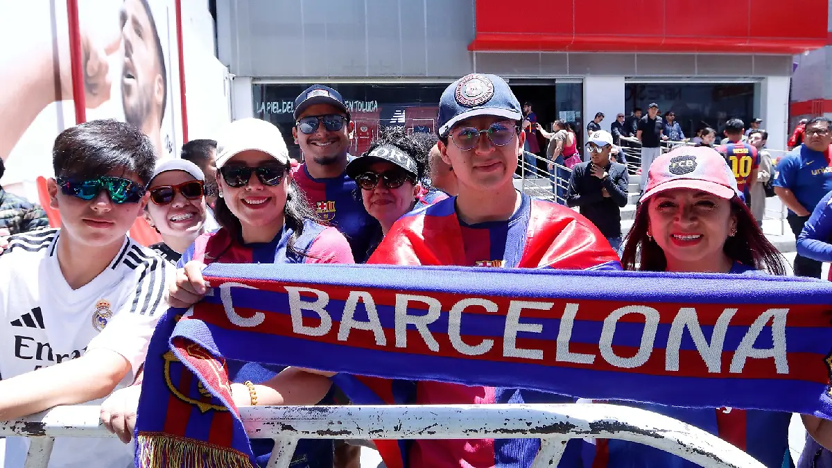 Toluca fue la capital de una verdadera fiesta entre el Real Madrid y Barcelona / Foto: Erik Estrella