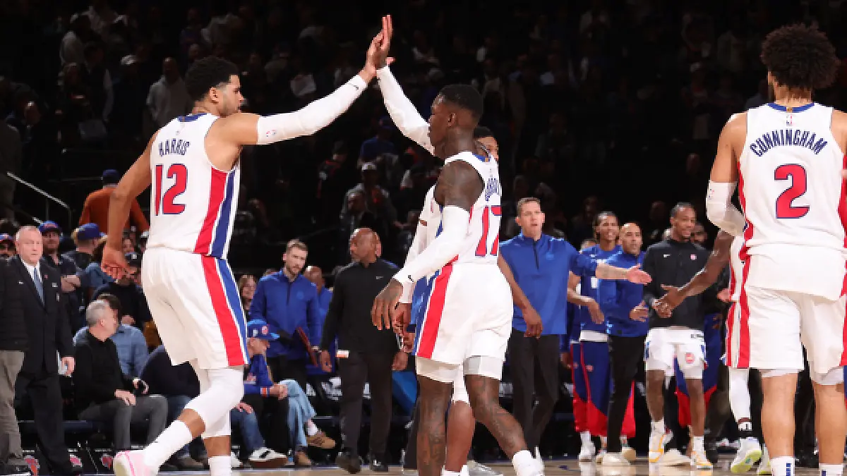 Detroit se llevó el segundo juego de la serie ante New York. Foto: AFP