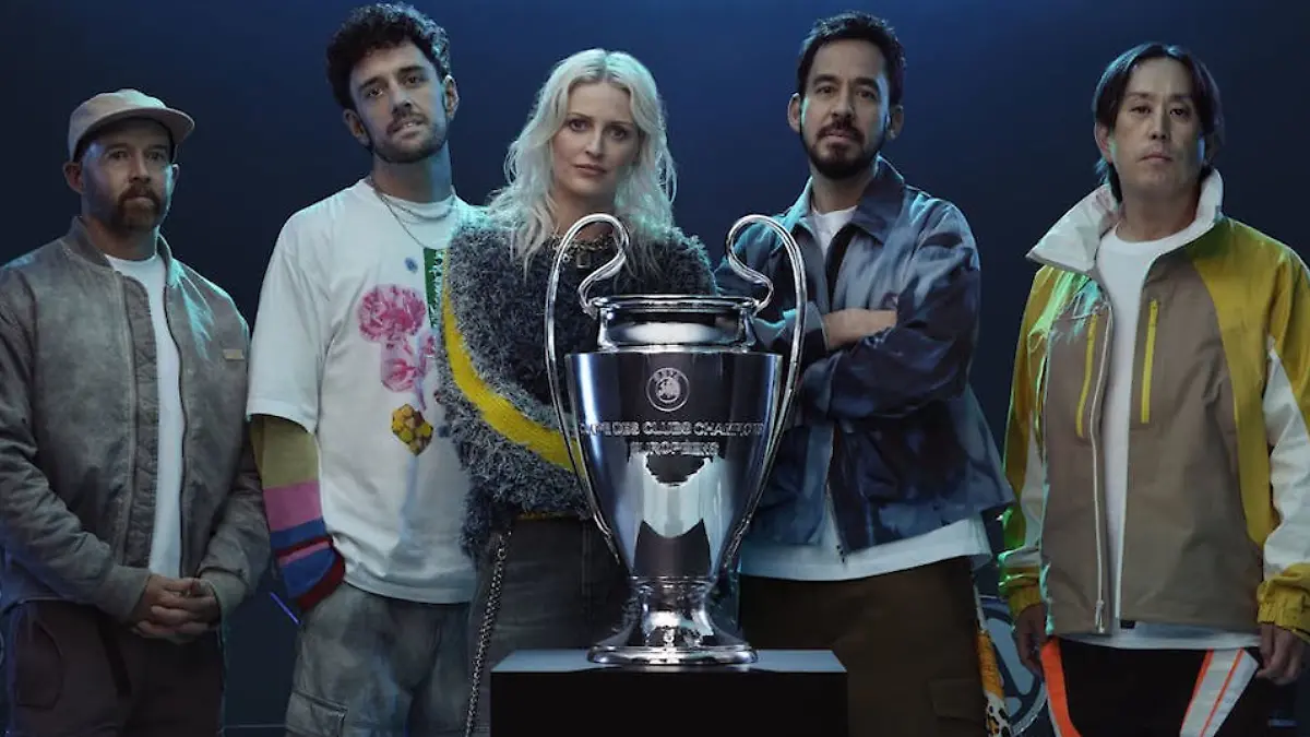 Linkin Park estará en la final de la Champions League