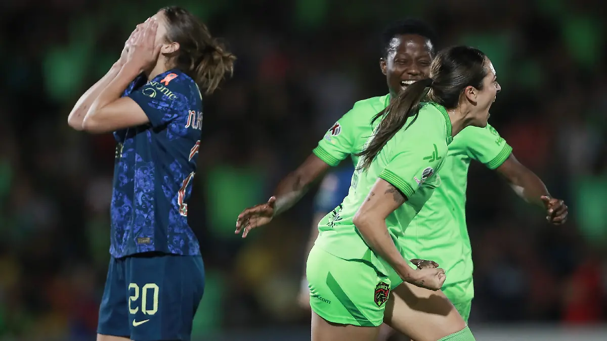 América Femenil dejó escapar la ventaja / Foto: Mexsport