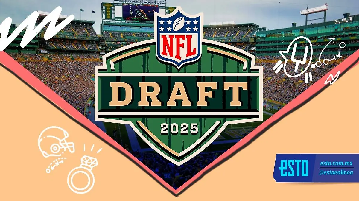 El draft de la NFL está listo y esto es todo lo que debes saber de él / Arte: Noé López