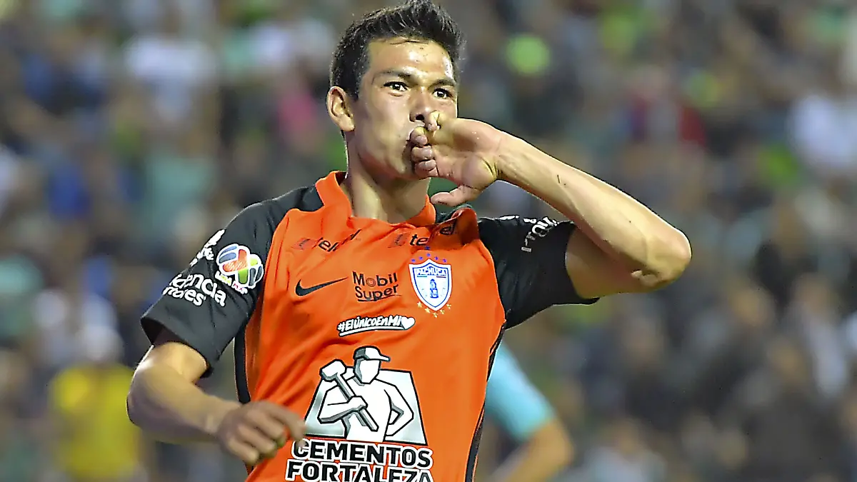 Hirving Lozano la rompió en Pachuca antes de irse a Europa