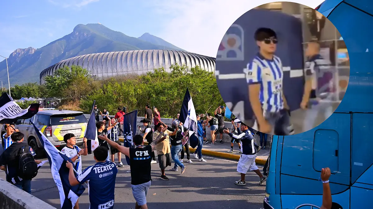 Violencia en el Rayados vs Pachuca