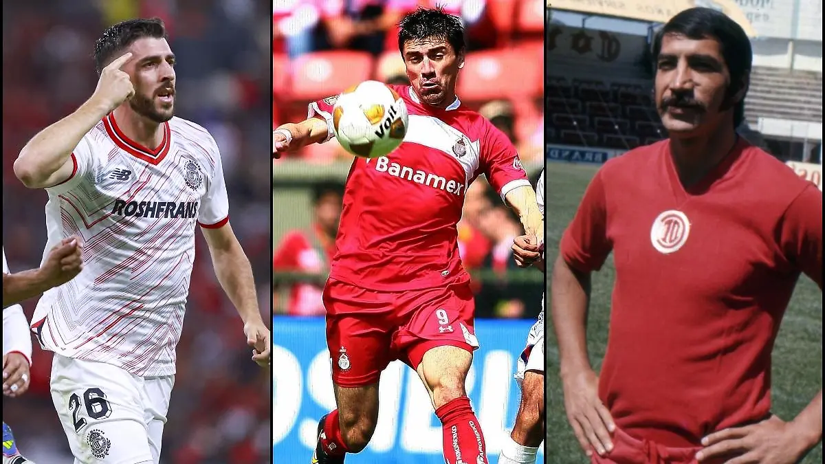 Toluca ha contado con delanteros letales prácticamente en todas las épocas