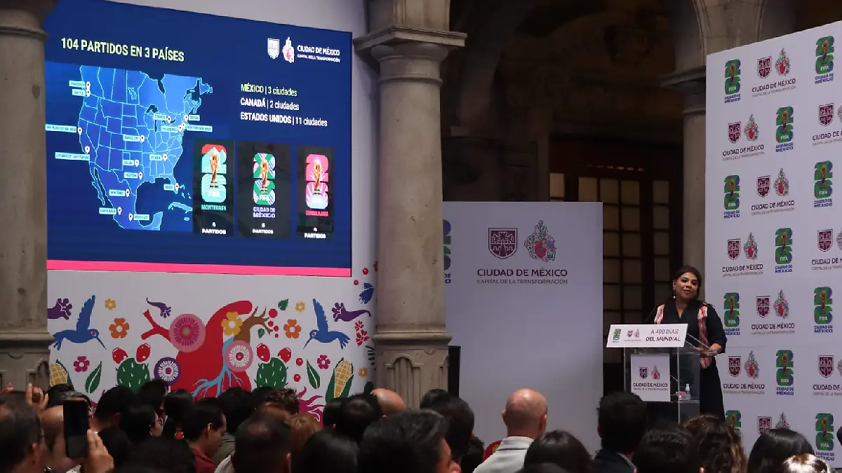 El Zócalo capitalino tendrá actividades durante la Copa del Mundo del 2026