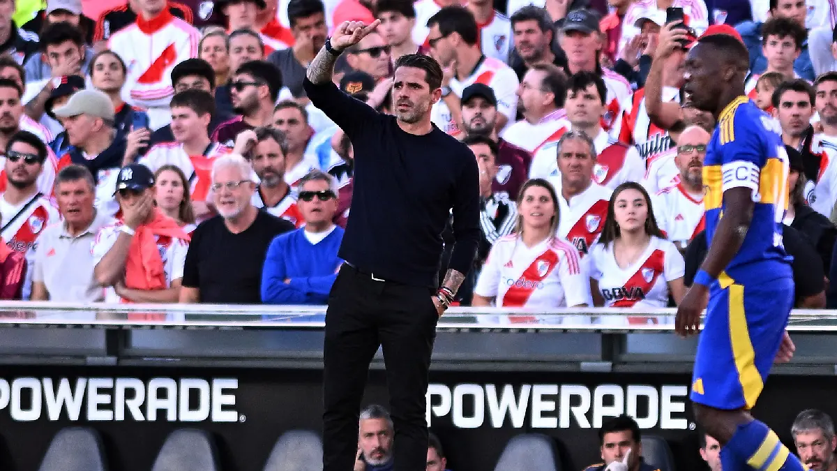 Fernando Gago nunca le ha ganado a River Plate como DT foto  Reuters