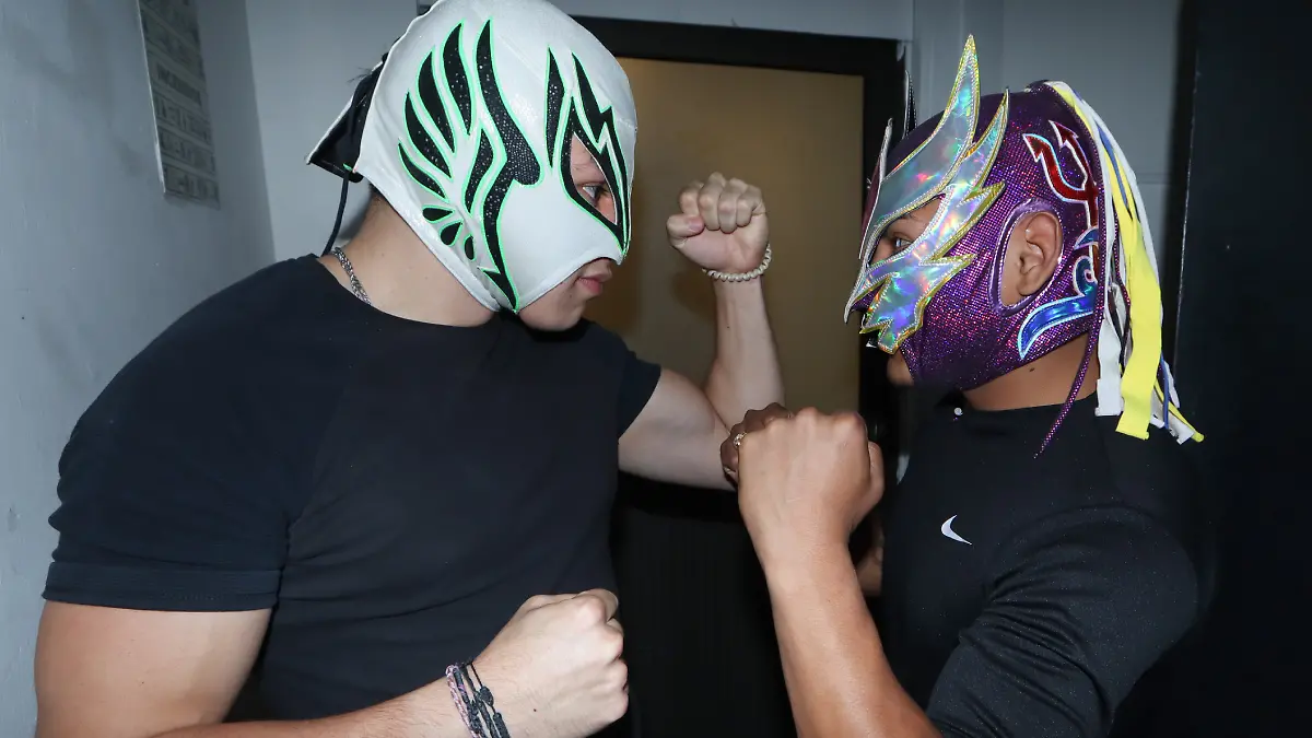 La obra Hurakán es un homenaje a la lucha libre. FOTOS: SARAHÍ MELECIO