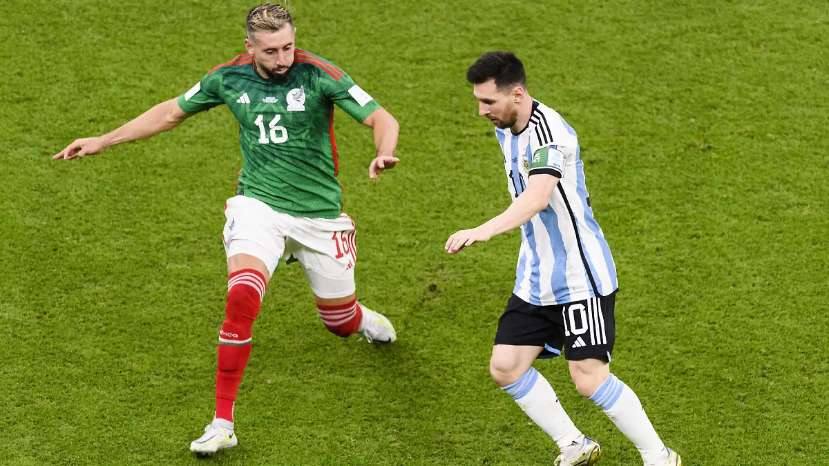 Héctor Herrera elogió a Lionel Messi por su gol en el Mundial de Qatar / Foto: Mexsport
