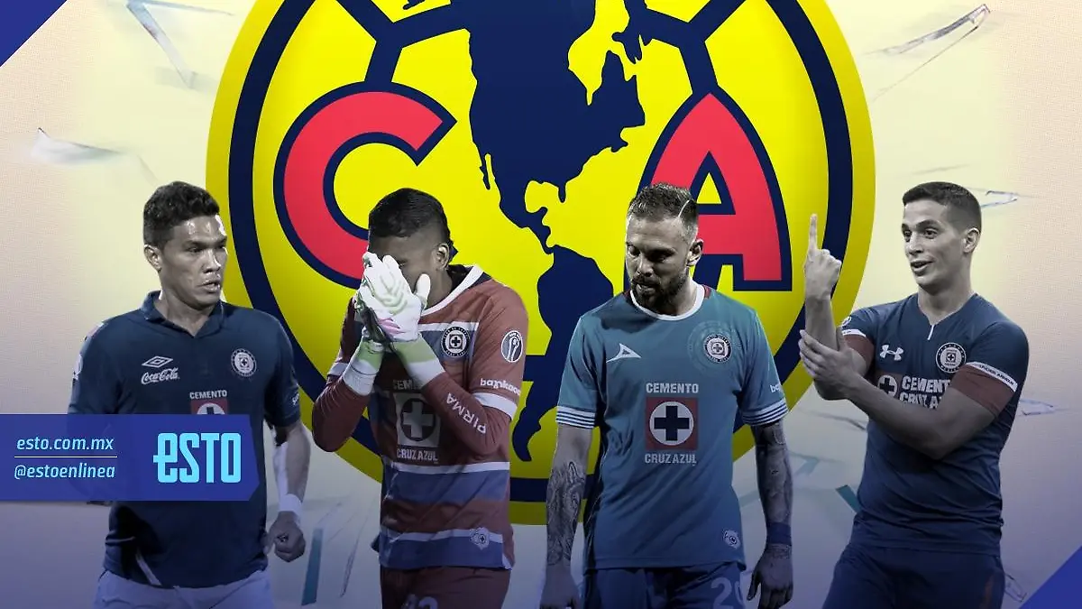 Los villanos de Cruz Azul en las derrotas contra el América