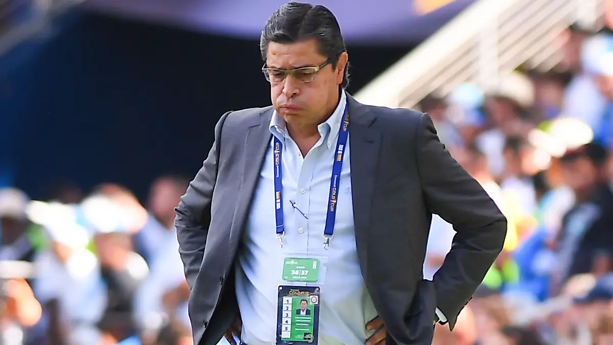 Luis Fernando Tena y Guatemala cayeron ante Jamaica Foto Mexsport