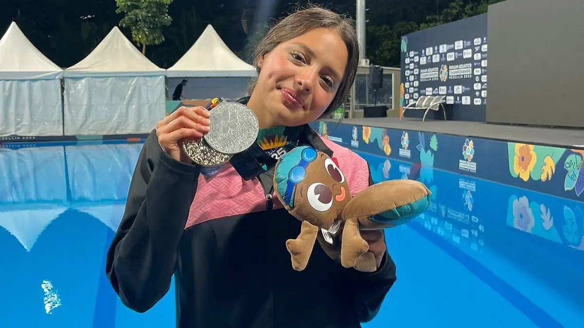 Camila Argumedo, la nadadora artística que fue campeona en Perú