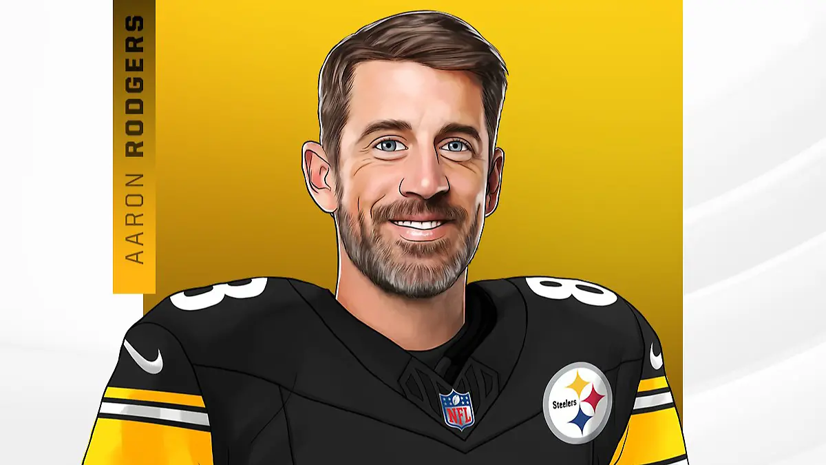 Aaron Rodgers es el nuevo Quarter Back de Pittsburgh Steelers FOTO NFL