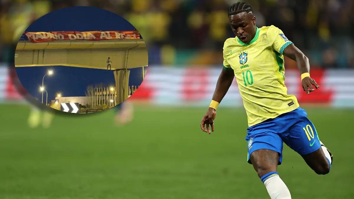 Los aficionados que colgaron un muñeco de Vinicius fueron condenados / Foto: EFE