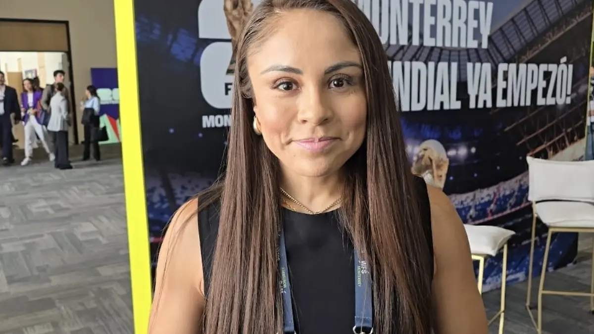 Paola Longoria queire ver a CR7 en Monterrey. FOTO: YAEL RUEDA