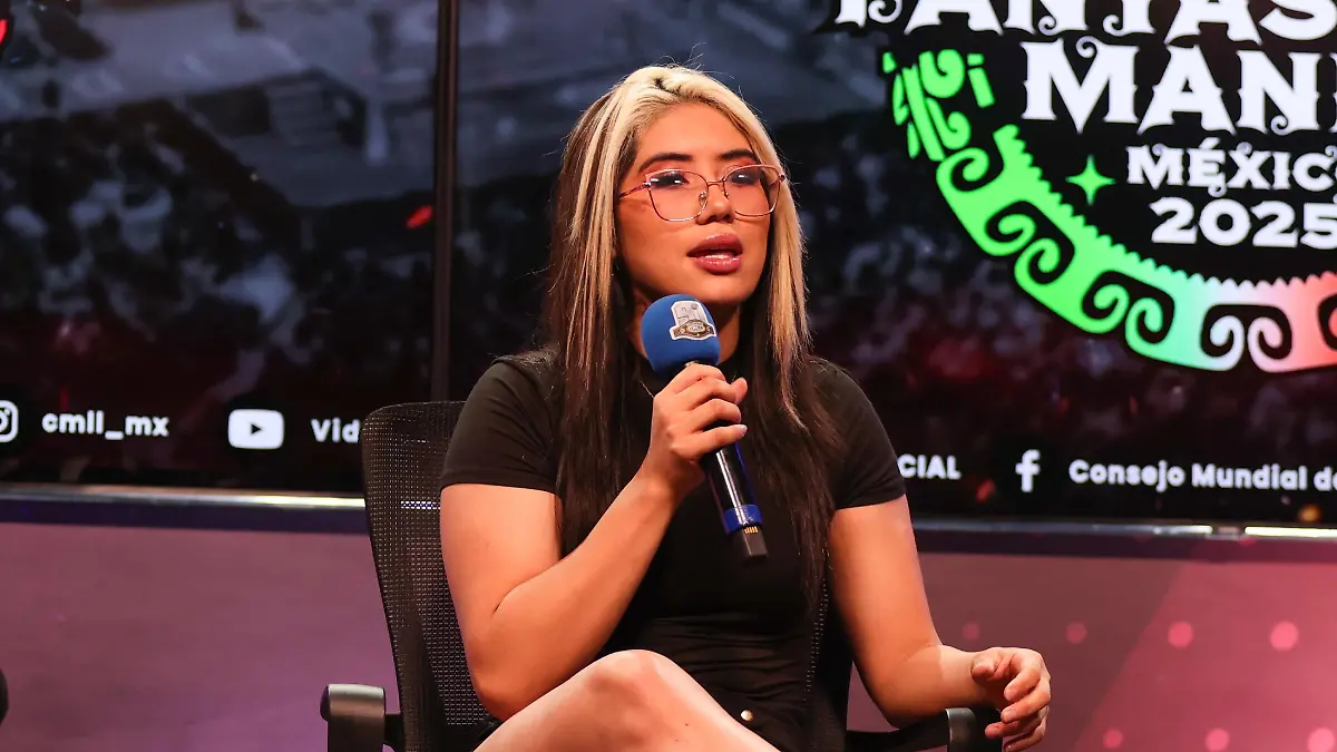 La Catalina asegura que recuperará el campeonato Mundial Femenino de CMLL ante Mercedes Moné   FOTOS LESSLIE ARREDONDO