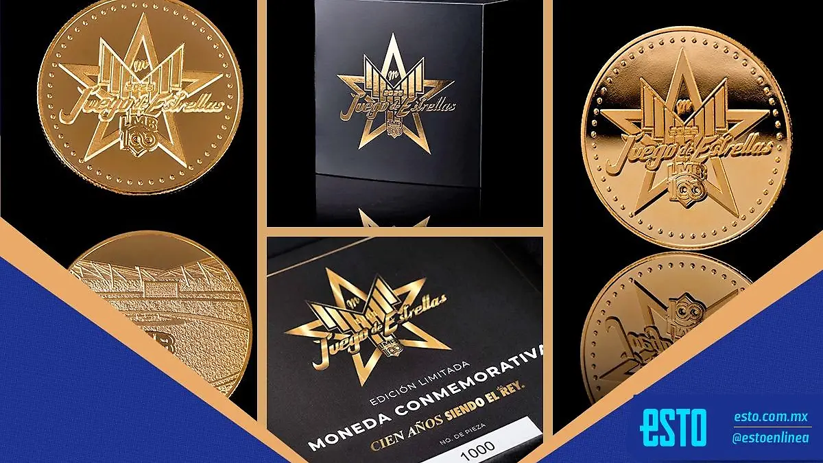 Presentan medalla conmemorativo de la Liga Mexicana de Beisbol