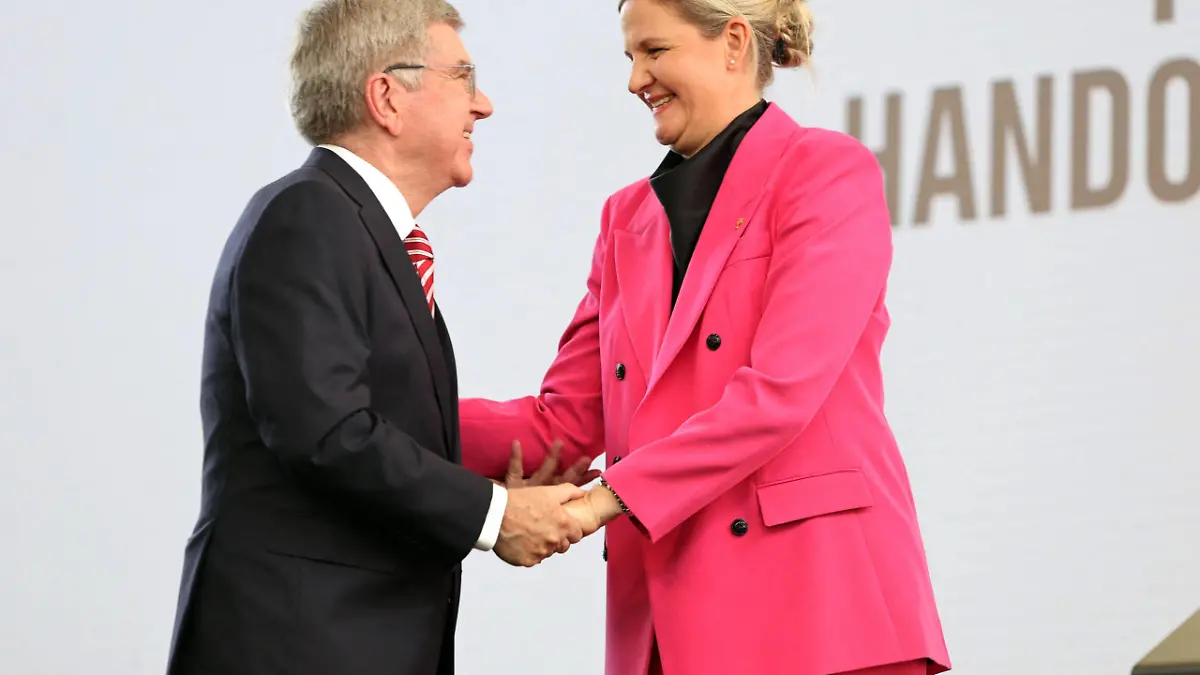 Kirsty Coventry takes over as the new International Olympic Committee President