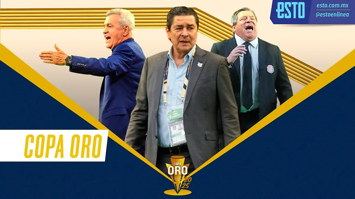 Tres técnicos mexicanos por el título de la Copa Oro