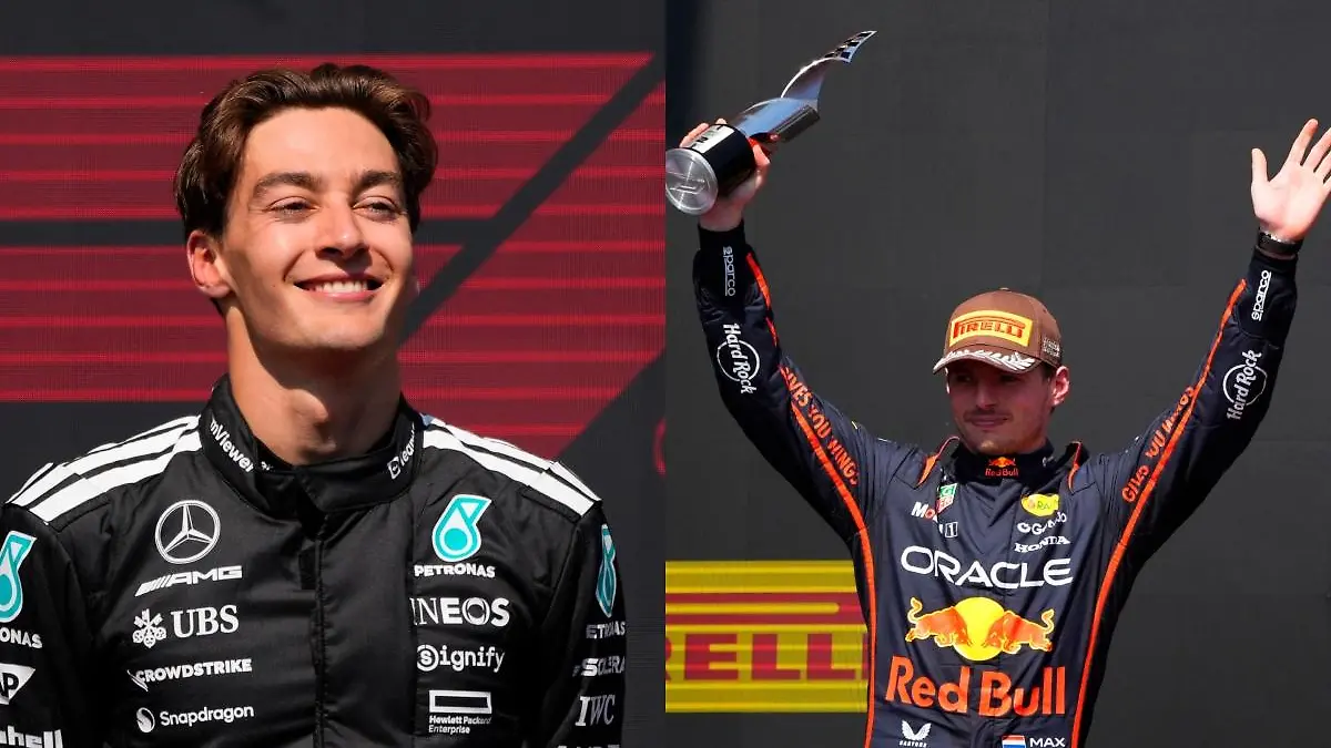 Max Verstappen apunta a llegar a Mercedes Benz si se concreta la salida de George Russell   REUTERS