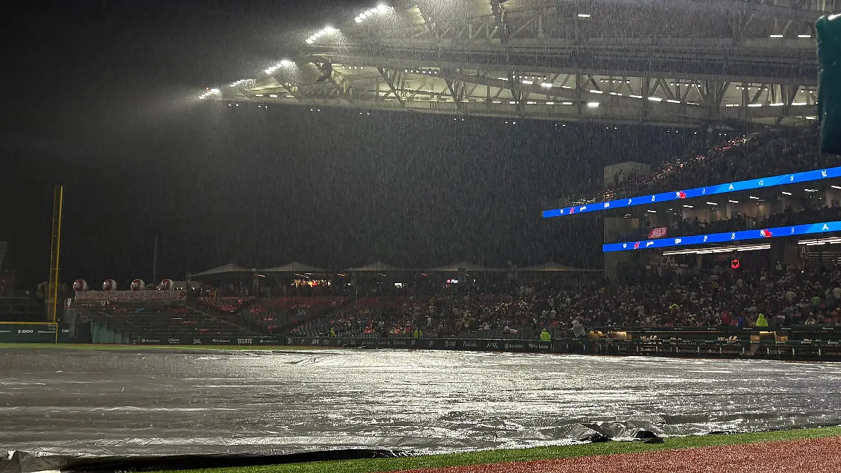 El Juego de Estrellas de la LMB se suspendió por la lluvia / Foto: Lesslie Arredondo