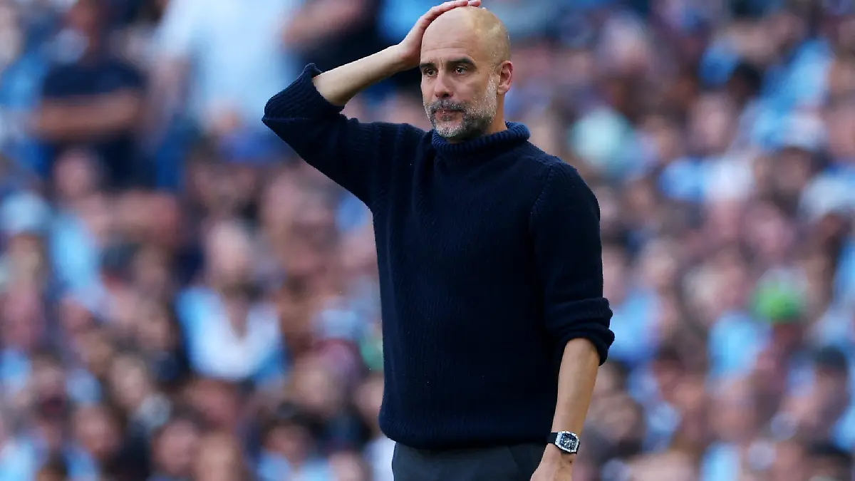 Pep Guardiola se despidió de Jürgen Klopp foto  Reuters