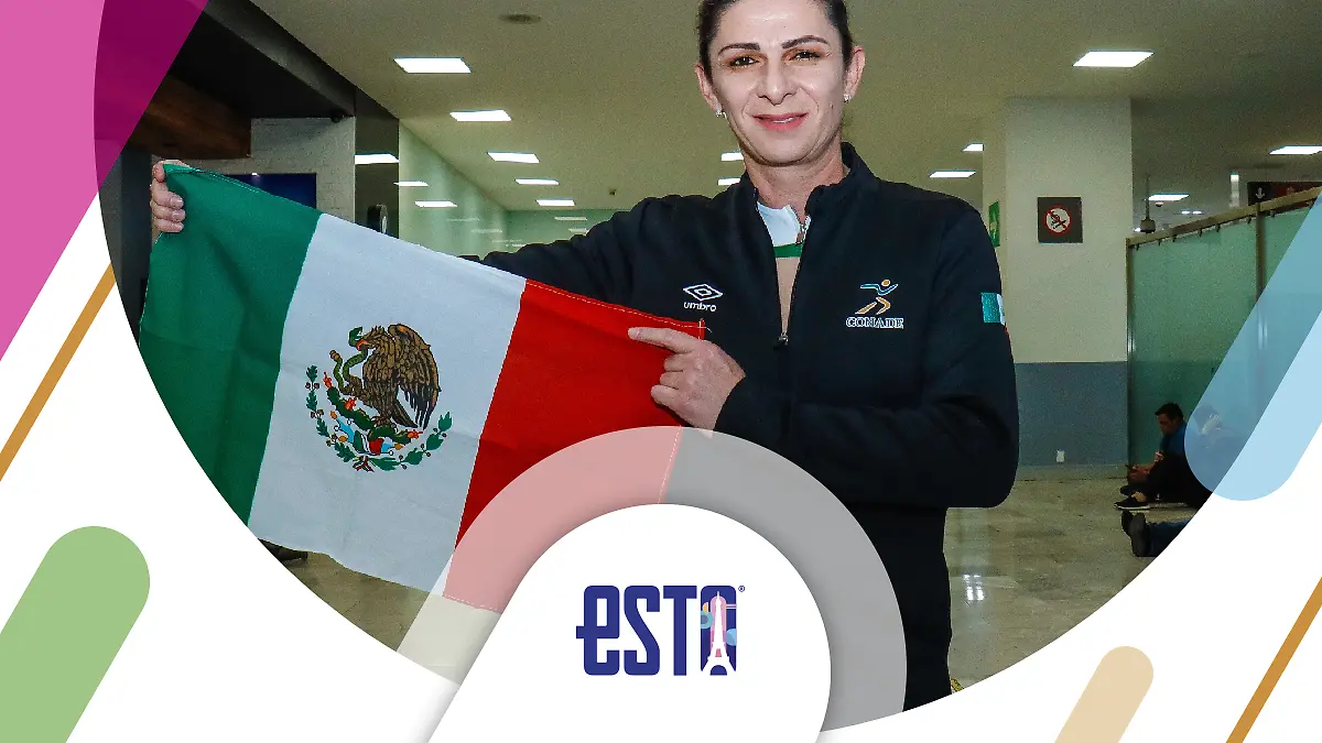 Ana Guevara ya viajó rumbo a París foto  Oswaldo Figueroa