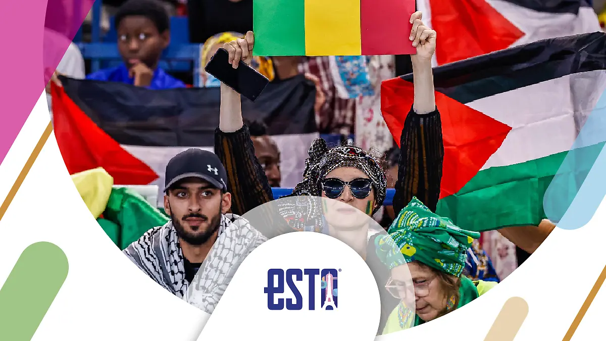 Policía evitó manifestaciones por Palestina en los JJOO FOTO Luis Garduño ENVIADO