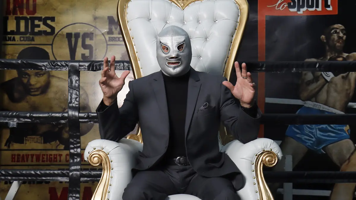 El Hijo Del Santo nunca apostó su máscara vs Blue Demon Jr / Foto: Oswaldo Figueroa
