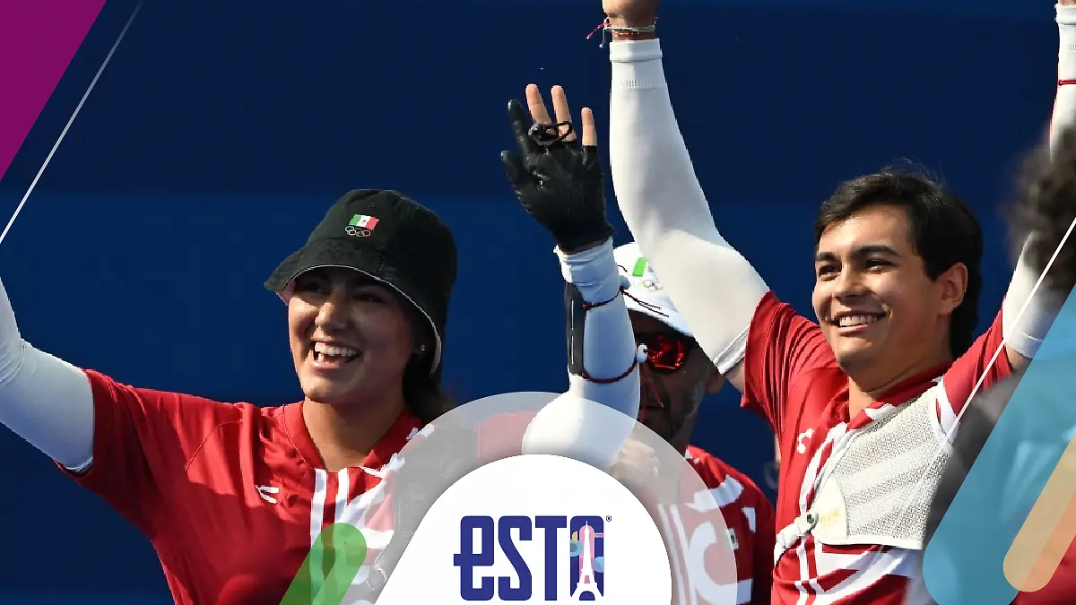 Alejandra Valencia y Matías Grande buscan una nueva medalla para México / Foto: AFP