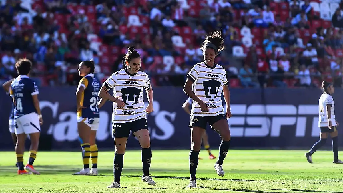 Pumas Femenil comanda la Liga MX Femenil foto  @pumasmxfemenil