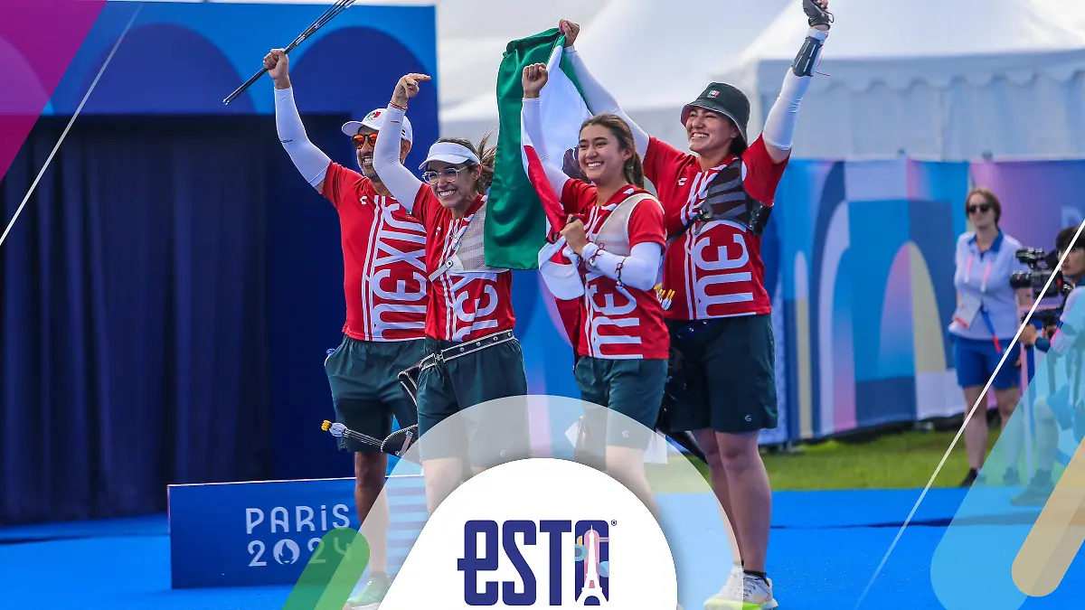 México ganó su primera medalla en París 2024 en Tiro con Arco Femenil / Foto: Luis Garduño / ENVIADO