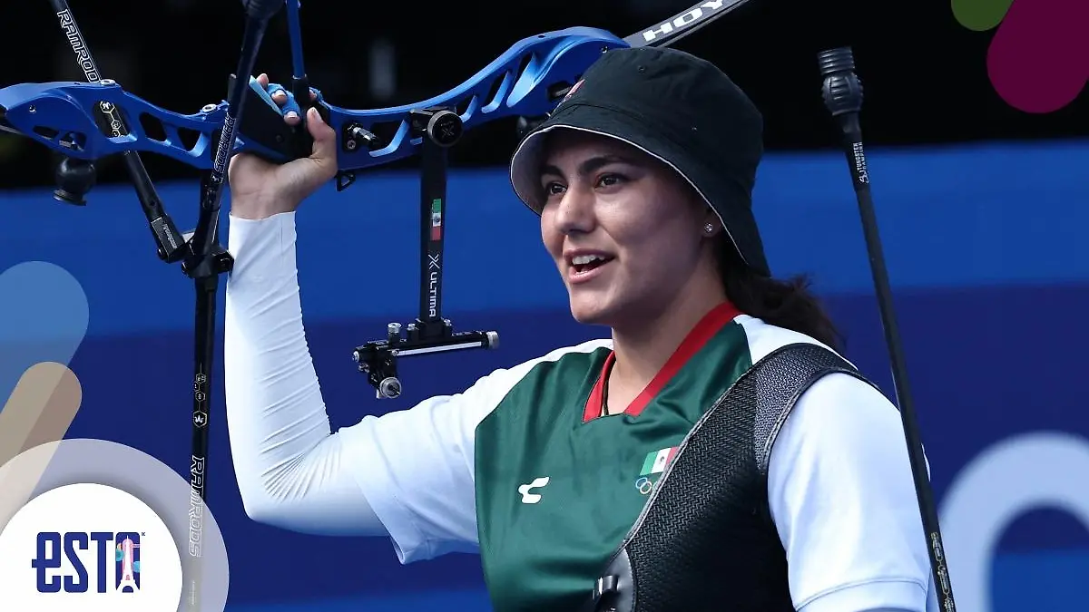 Alejandra Valencia avanzo en tiro con arco de París 2024. Foto: AFP