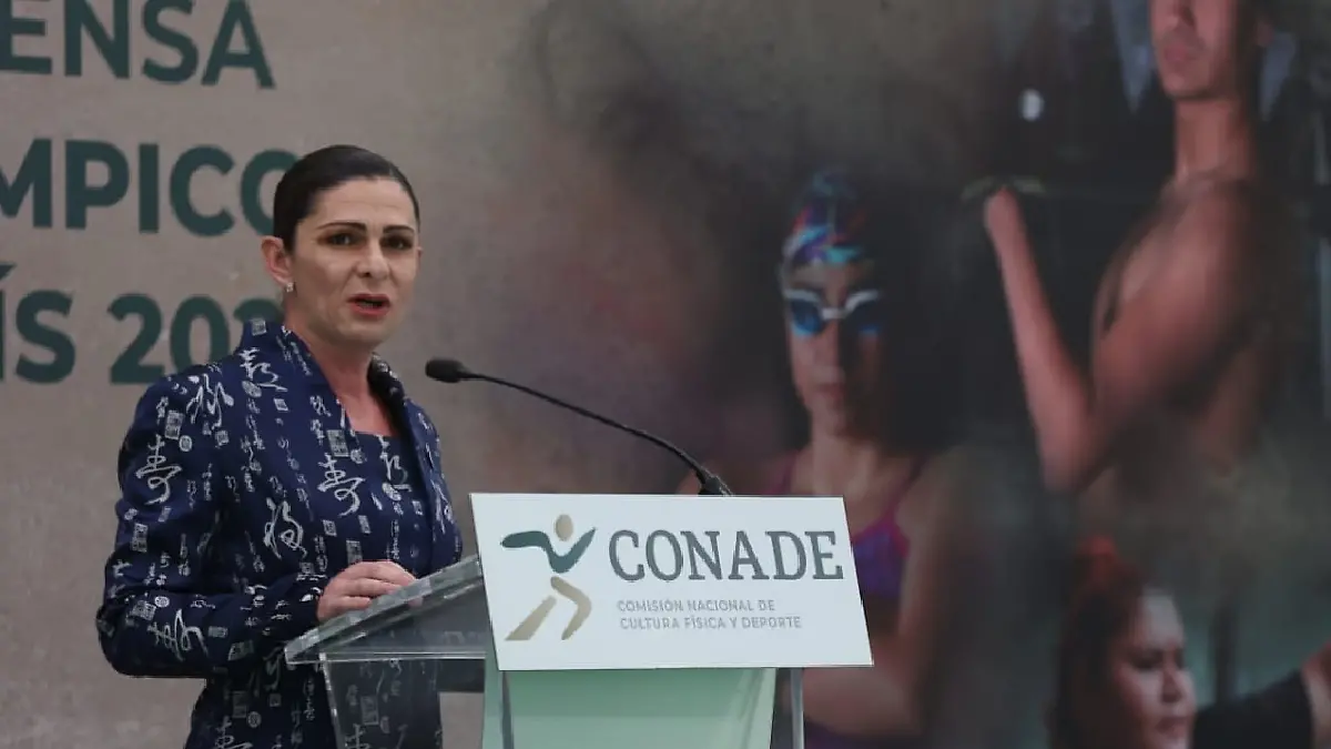 Ana Guevara no cree que los atletas puedan rendir, sin el apoyo de la CONADE FOTO conadeoficial